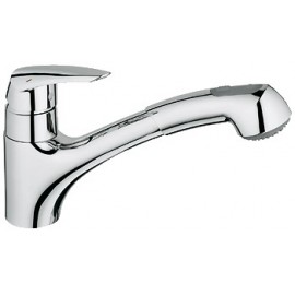 GROHE 33330 Eurodisc Kitchen Faucet Pull-Out dual spray