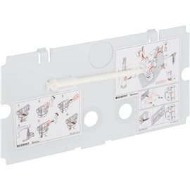 GEBERIT 240.512.00.1 PROTECTION PLATE FOR TWINLINE CONCEALED CISTERN