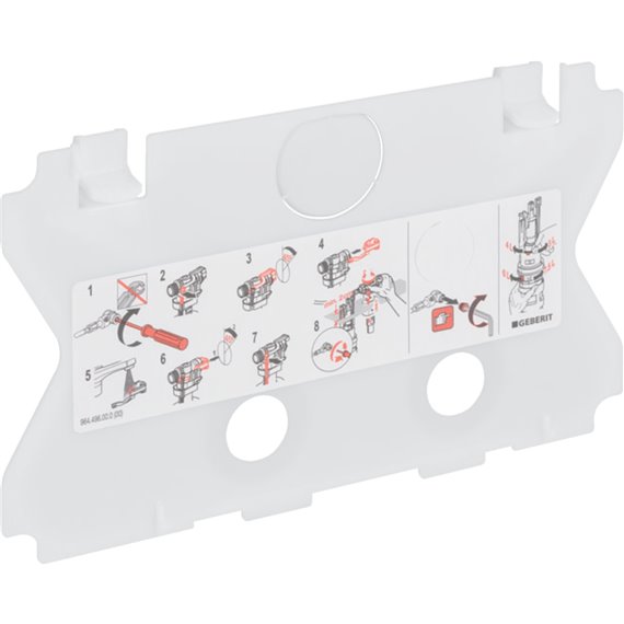 GEBERIT 240.930.00.1 PROTECTION PLATE FOR GEBERIT CONCEALED CISTERN