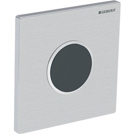 GEBERIT 241.925.SN.1 COVER PLATE TYPE 10 STAINLESS STEEL BRUSHED/POLISHED/BRUSHED