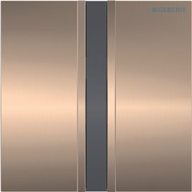 GEBERIT 241.926.QB.1 COVER PLATE TYPE 50 RED GOLD / BRUSHED