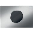 GEBERIT CR115-8SN1 WC FLUSH CONTROL WITH DUAL FLUSH ACTUATOR PLATE SIGMA10 BRUSHED