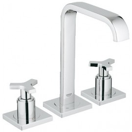 GROHE 20148 Grohe Allure 3-hole lavatory wideset cross handles