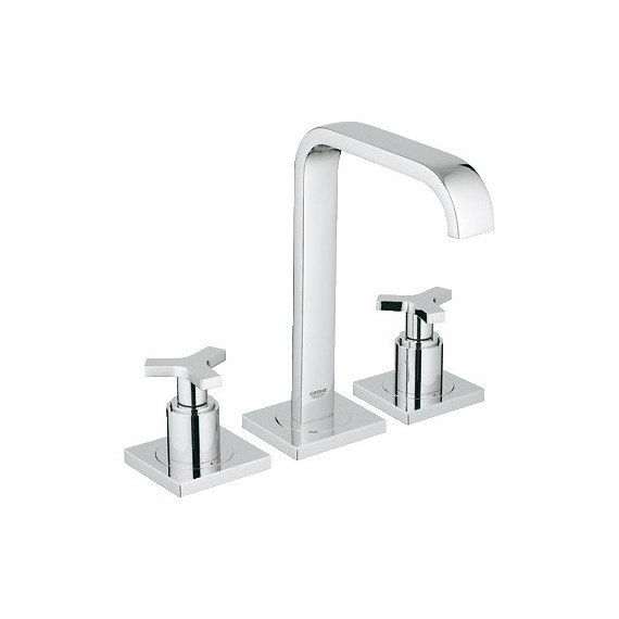 GROHE 20148 Grohe Allure 3-hole lavatory wideset cross handles