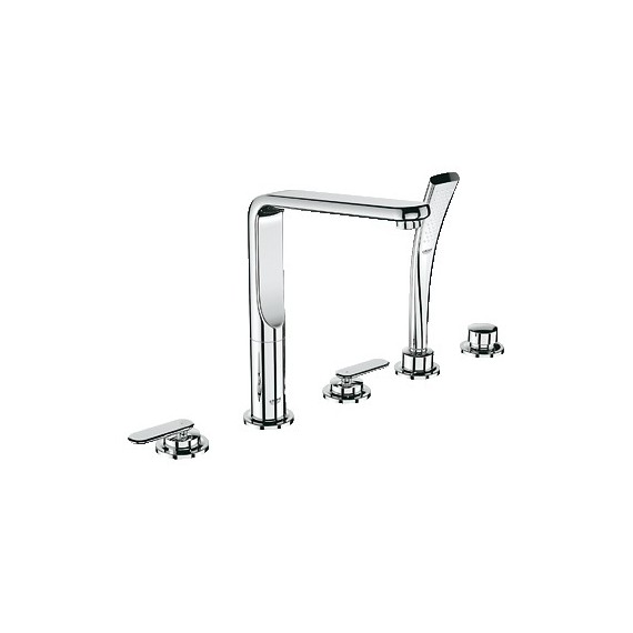 GROHE 19362 Veris Roman Tub Filler wHand Shower 5 hole