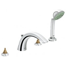 GROHE 25072 Arden 4-hole Roman Tub w Handshower