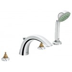 GROHE 25072 Arden 4-hole Roman Tub w Handshower