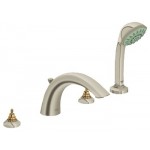 GROHE 25072 Arden 4-hole Roman Tub w Handshower