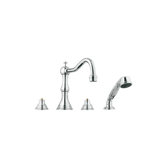 GROHE 25080 Bridgeford 4-Hole Roman Tub Filler