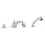 GROHE 25502 Seabury 4-Hole Roman Tub Filler wHandshower