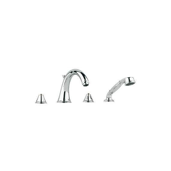 GROHE 25506 Geneva Roman Tub Filler w handshower