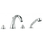 GROHE 25506 Geneva Roman Tub Filler w handshower