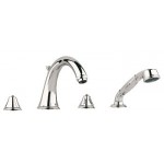 GROHE 25506 Geneva Roman Tub Filler w handshower