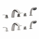 GROHE 25597 Talia 5 Hole Roman Tub Filler