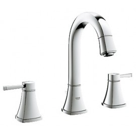 GROHE 20419 Grandera Lavatory Wideset High Spout Chrome