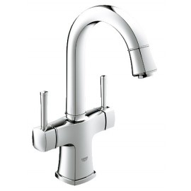 GROHE 21108 Grandera Lavatory Centerset High Spout Swivel Spout Chrome