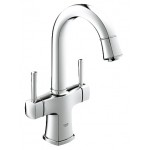 GROHE 21108 Grandera Lavatory Centerset High Spout Swivel Spout Chrome