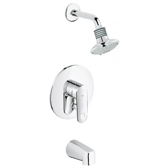 GROHE 35018 Europlus PBV Trim w Diverter SH Tub Spout