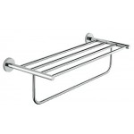 GROHE 40462 Essentials 22 Towel Rack with Shelf