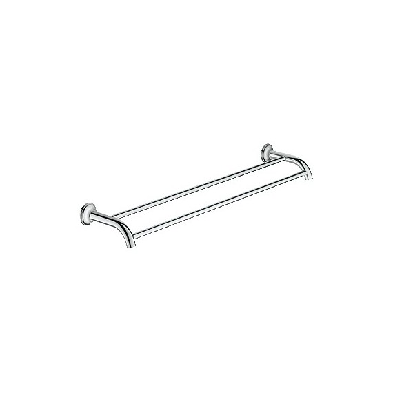 GROHE 40654 Essentials Authentic Double Towel Bar 24