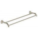 GROHE 40654 Essentials Authentic Double Towel Bar 24