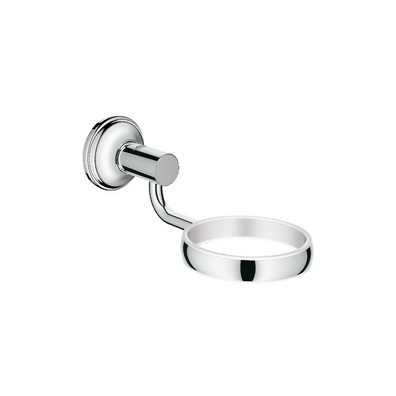 GROHE 40652 Essentials Authentic GlassDish Holder