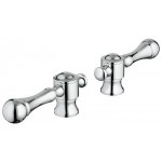 GROHE 18244 Bridgeford Short Lever Handles Pair