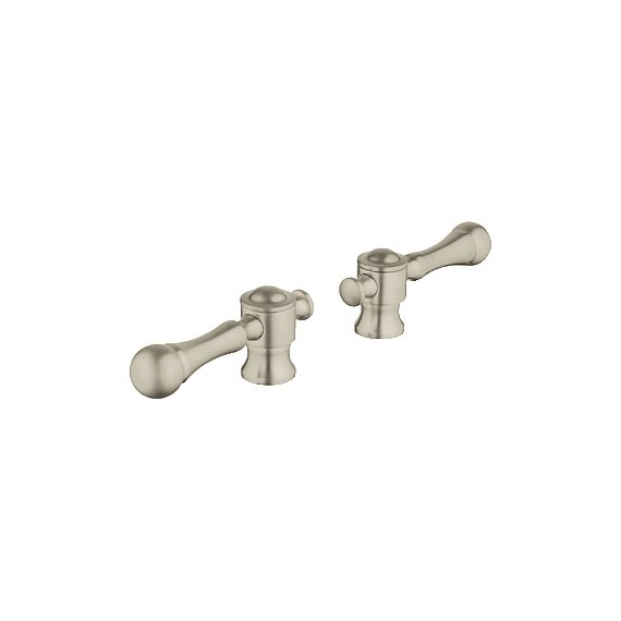 GROHE 18244 Bridgeford Short Lever Handles Pair