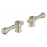 GROHE 18244 Bridgeford Short Lever Handles Pair