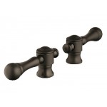 GROHE 18244 Bridgeford Short Lever Handles Pair