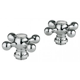 GROHE 18731 Seabury Cross Handles Pair