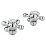 GROHE 18733 Geneva Cross Handles Pair