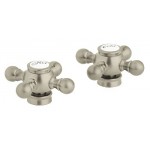 GROHE 18733 Geneva Cross Handles Pair