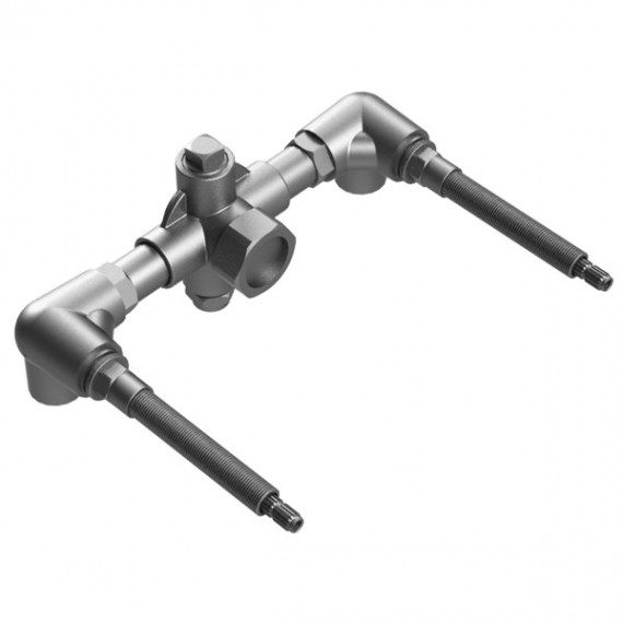 Rubinet 3AR000 ROUGH-ROUGH TUB FILLER TWO VALVE