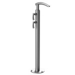 Rubinet 3FHOL H2O-TUB FILLER FLOOR MNT