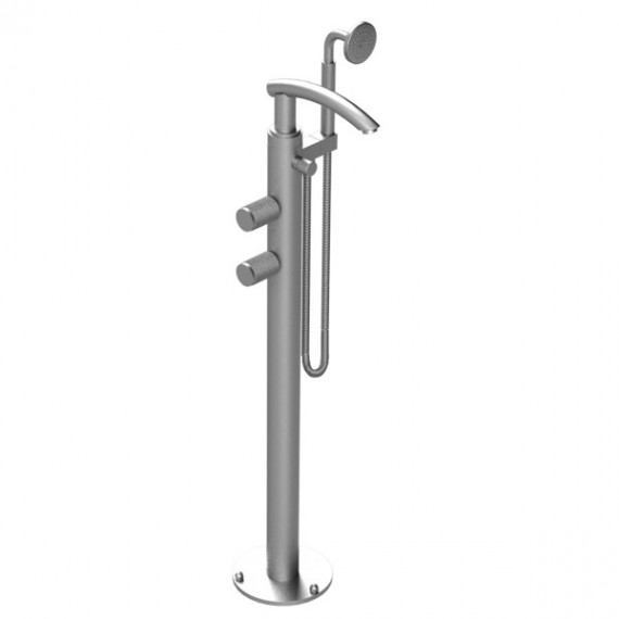 Rubinet 3GHOR H2O-TUB FILLER FLOOR MNT WHHS