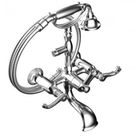 Rubinet 3WETL ETRUSCAN-TUB FILLER WALL MNT WHHS