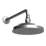 Rubinet 4F023 COMMON-SHOWER HEAD 8 W12 ARM FLG