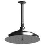 Rubinet 4F210 COMMON-SHOWER HEAD 12 WCEILING MNT