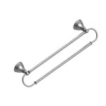 Rubinet 7QFM0 FLEMISH-TOWEL BAR 18 DUAL