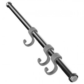 Rubinet 9TWR1 ESSENTIALS-10 12 TENSION ROD W3 HOOKS