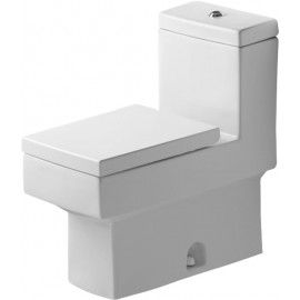 Duravit 2103010005 One-piece toilet Vero white with mech. siphon jet elongated