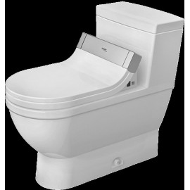 Duravit 21205100011 One-Piece toilet Starck 3 white w.mech. siphon jet elong. HETGB WG