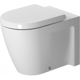 Duravit 21280900921 Bowl only for Toilet floor standing 57cm Starck 2 white hori.outlet washd. US WGL