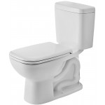 Duravit 0117010062 Bowl only for Two-Piece toilet D-Code white siphon jet elongated HET