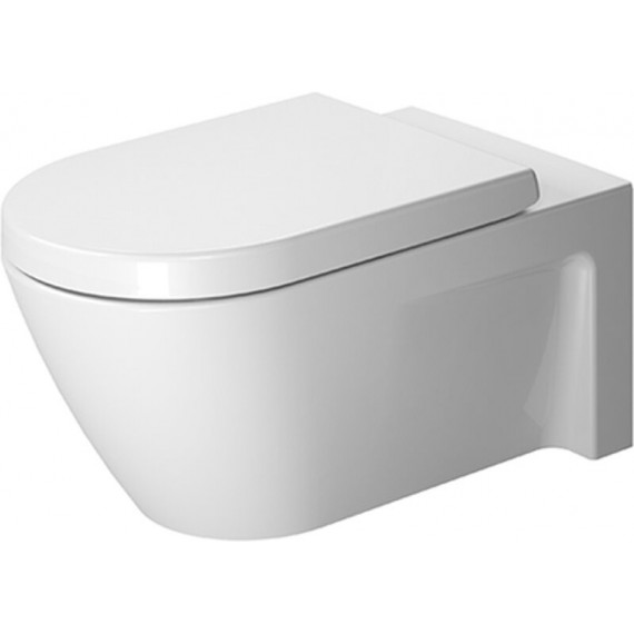 Duravit 2533090092 Bowl only for Toilet wall mounted 62 cm Starck 2 white washdown US-version