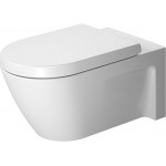 Duravit 2533090092 Bowl only for Toilet wall mounted 62 cm Starck 2 white washdown US-version