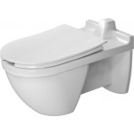 Duravit 2560090000 Bowl only for Toilet wall mounted 660mm Starck 3 white siphon jet elong. conc.inlet