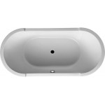 Duravit 700011000000090 Oval bathtub Starck 1900x900mm white built-in US-version