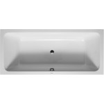 Duravit 700101000000090 Bathtub D-Code 1800x800mm white with 2 backrest slopes US-version